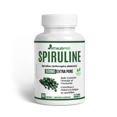 spiruline vitalispro 90x500mg