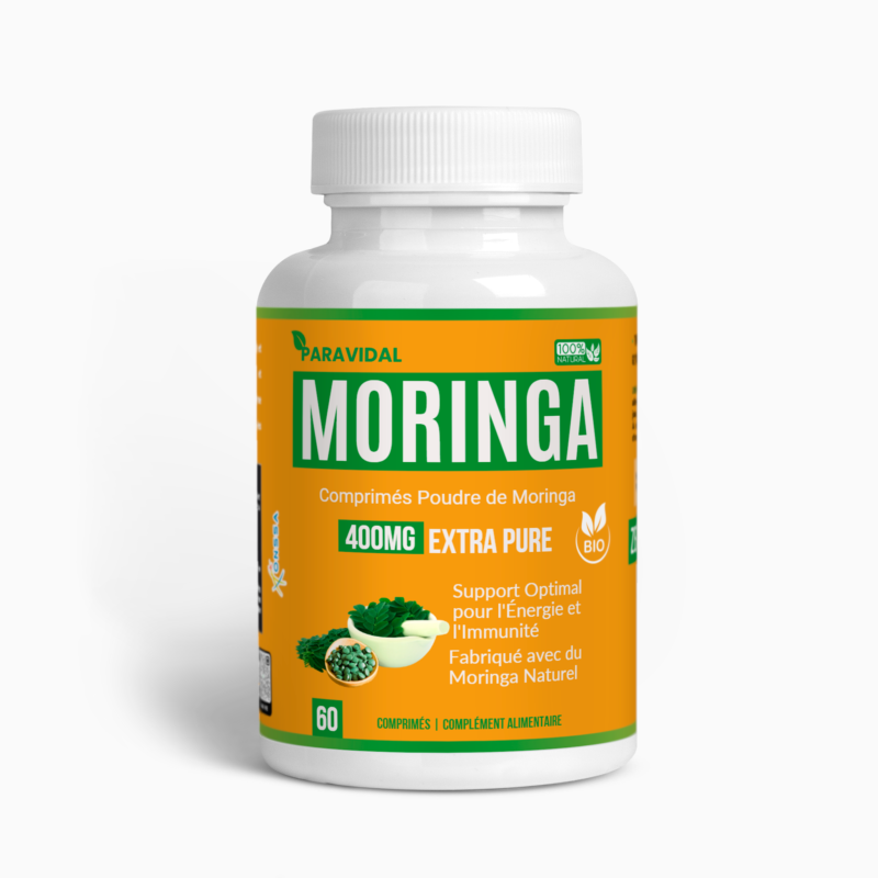 المورينجا: كنز غذائي طبيعي لدعم الطاقة والمناعة والعافية اليومية 1 moringa paravidal comprimes bg