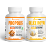 مجموعة كنوز خلية النحل : بروبوليس وغذاء ملكات النحل لمناعة قوية وطاقة متجددة! Propolis + Gelée Royale