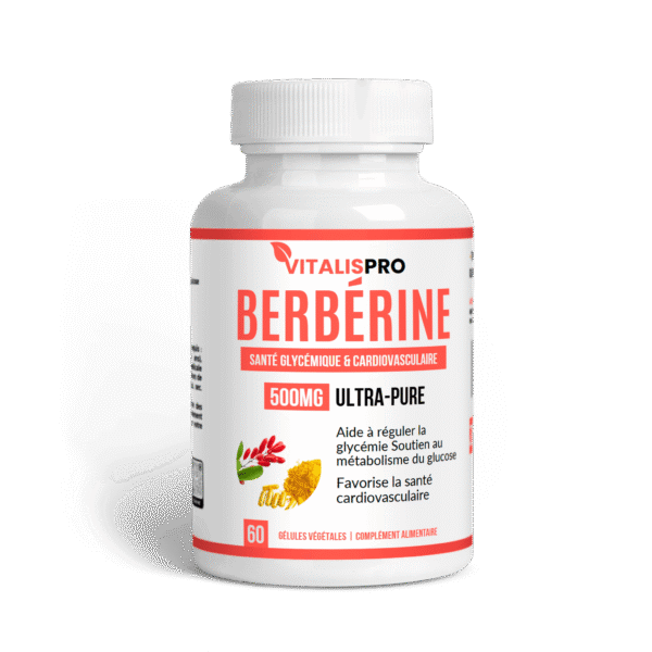 بربرين 500 ملغ لدعم سكر الدم الصحي وصحة القلب والأوعية الدموية  | Berberine